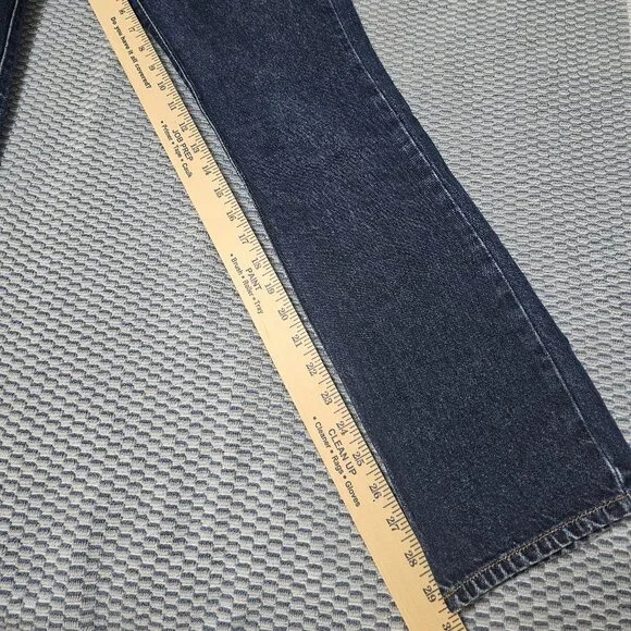 Vintage Guess Jeans American Tradition - Dark Wash High Rise Straight - Size 29 - Picture 8 of 8